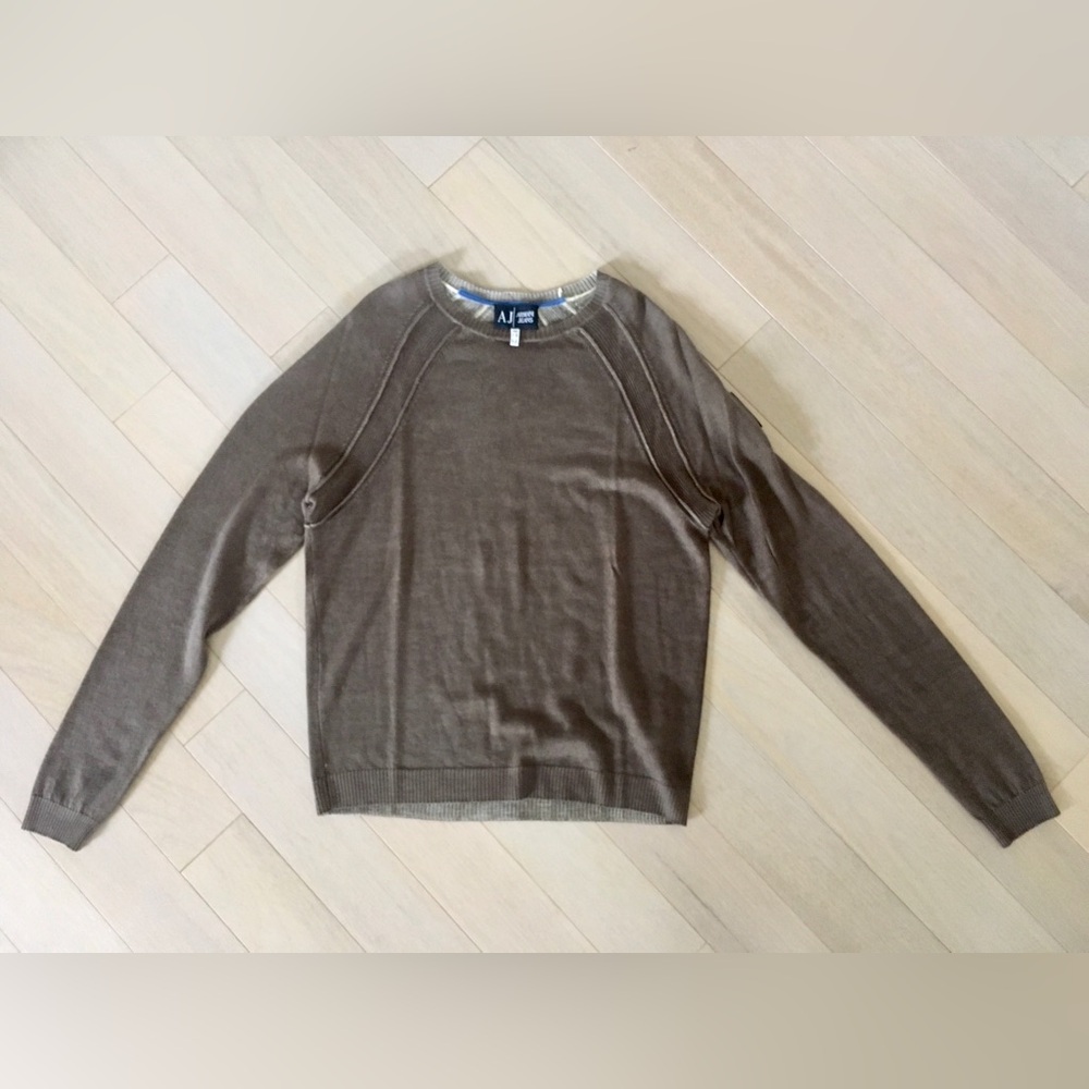 Armani Jeans wool Crewneck Sweater